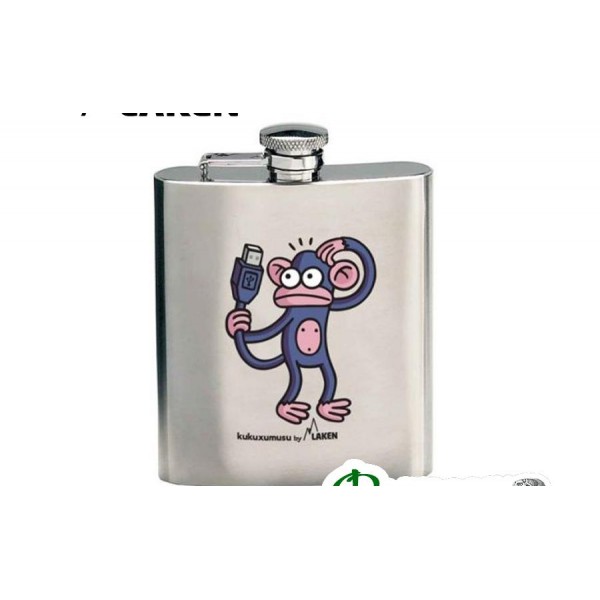 Фляга Laken Kukuxumusu HIP FLASK 230 мл mono