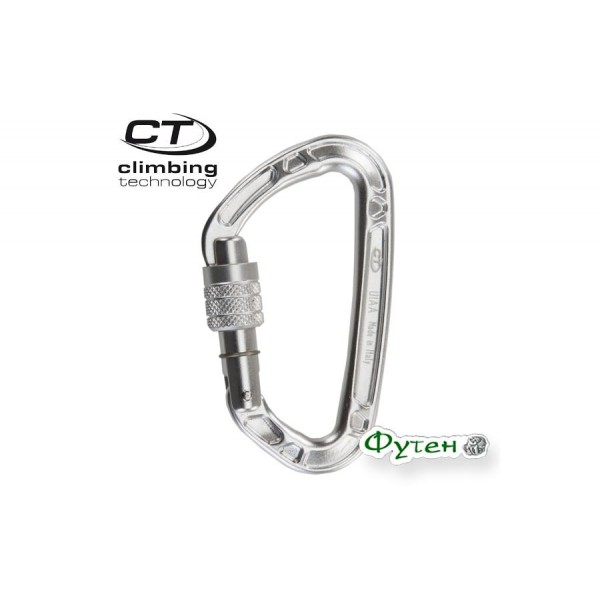 Карабин алюминиевый Climbing Technology AERIAL SG screw gate polished