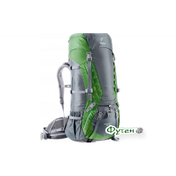 Туристический рюкзак Deuter AIRCONTACT 65+10 granite-emerald