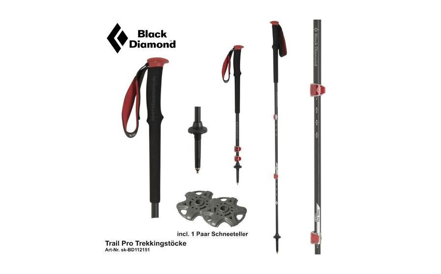 палки Black Diamond TRAIL PRO схема