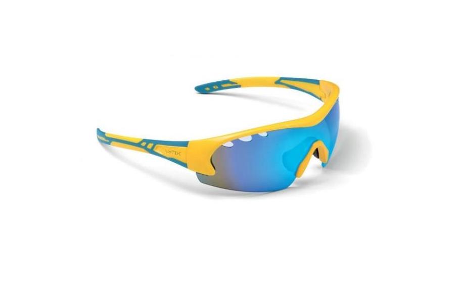 Велосипедные очки Lynx DETROIT UKR shiny yellow/blue