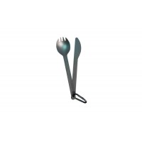 Ложка-вилка и нож титановые Sea to Summit TITANIUM CUTLERY Set 2pc