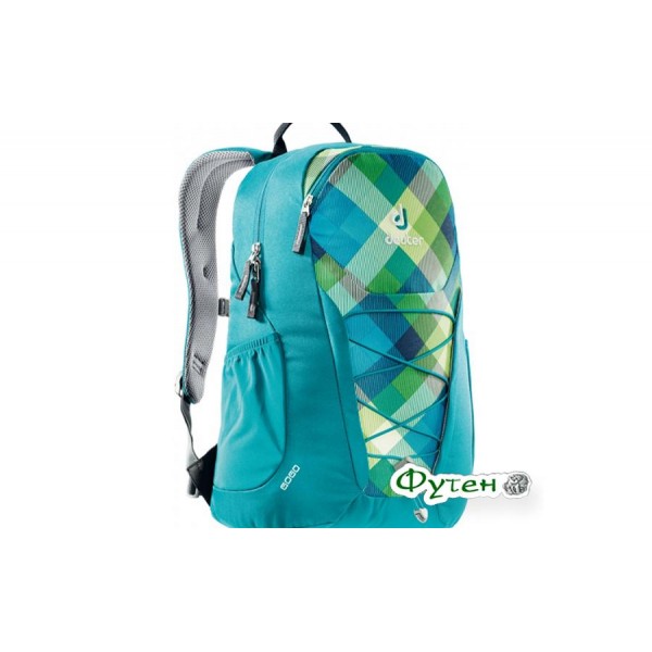 Рюкзак для города и учебы Deuter GO-GO petrol-crosscheck