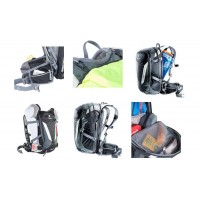 Велорюкзак Deuter COMPACT EXP 12 steel-papaya