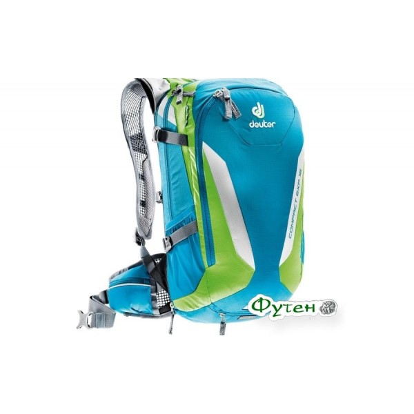 Велорюкзак чоловічний Deuter COMPACT EXP 16 petrol-kiwi