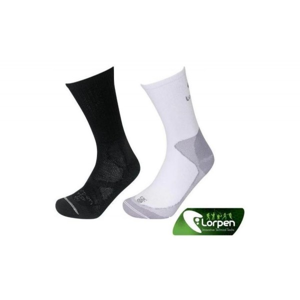 Шкарпетки Lorpen WARM WEATHER SOCK SYSTEM 2-pack black/white