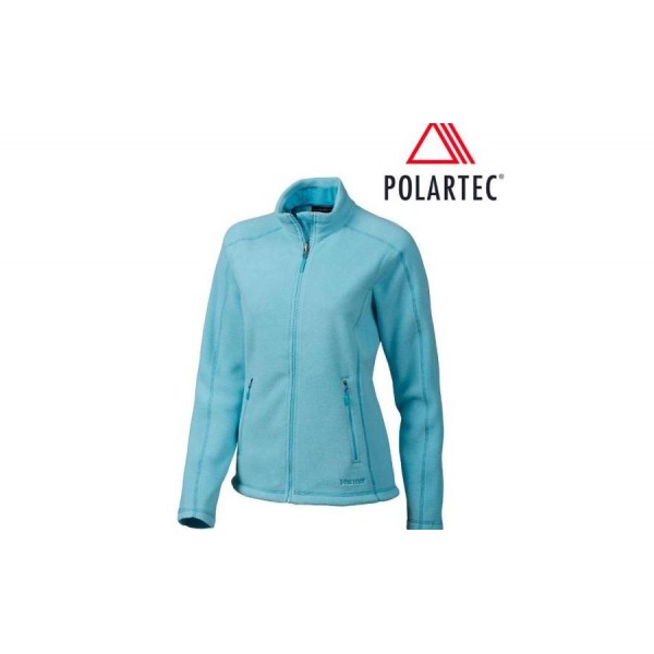 Женский флис Marmot Polartec WMS FURNACE JKT light aqua