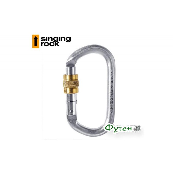 Карабін Singing Rock Oval Steel Connector screw gate