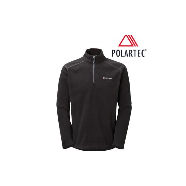 Пуловер чоловічий Montane Polartec CHUKCHI SHIRT black