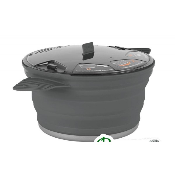 Кастрюля складна Sea to Summit X-POT AL 2.8 л grey