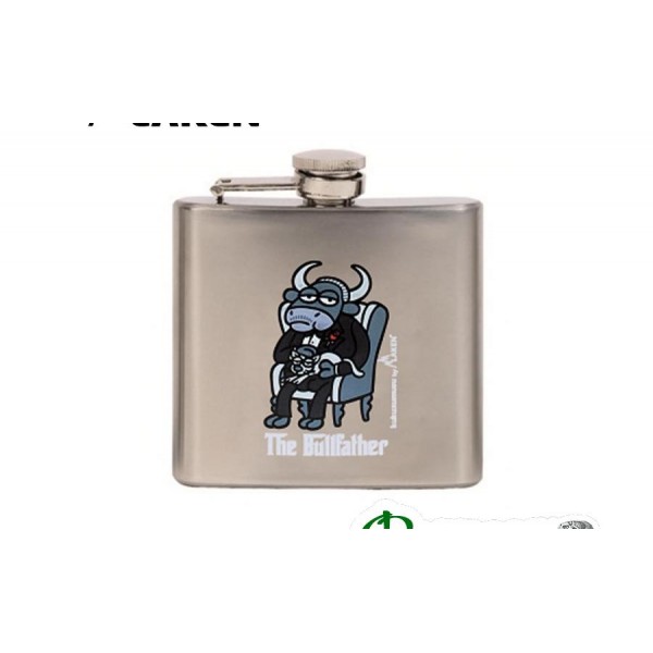 Фляга подарочная Laken Kukuxumusu HIP FLASK 150 ml. bull father