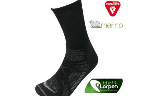 Треккинговые носки Lorpen T3 MIDWEIGHT HIKER black