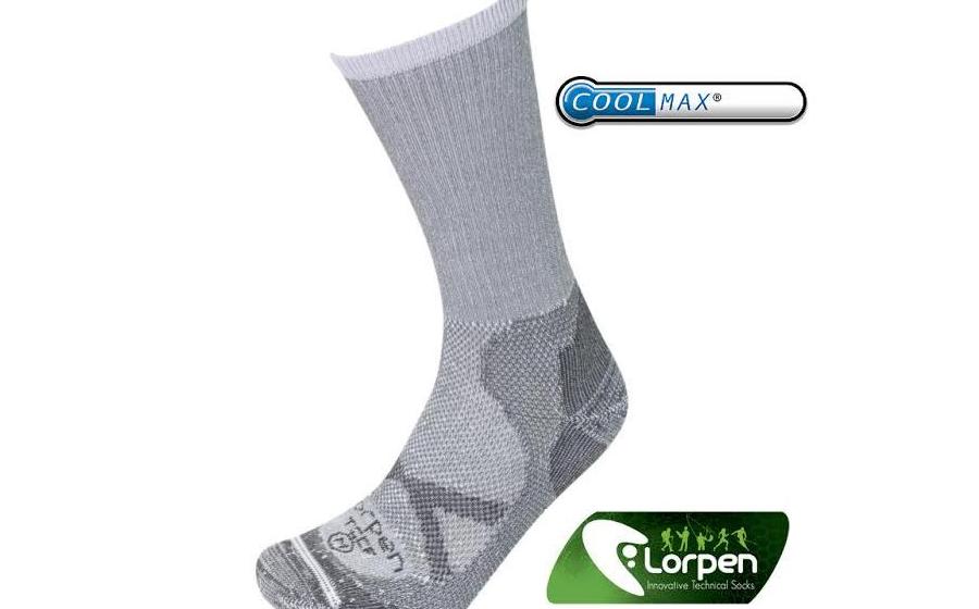 Треккинговые носки Lorpen COOLMAX LIGHT HIKER grey