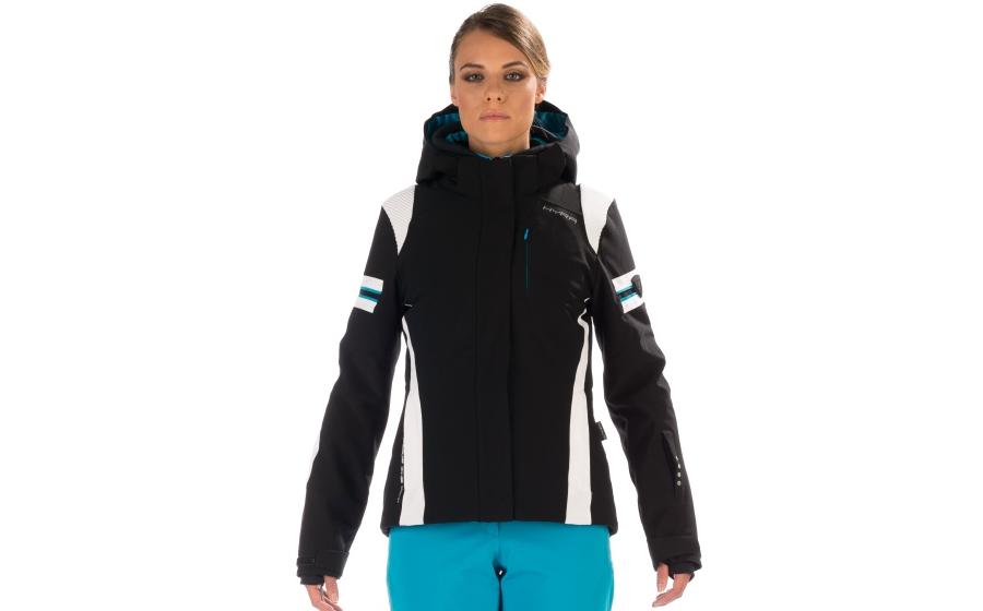 Куртка лыжная женская Hyra BORMIO black-white
