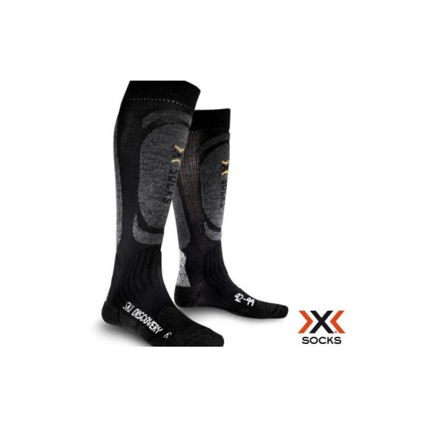 Лыжные носки X-socks SKIING DISCOVERY black/antracite