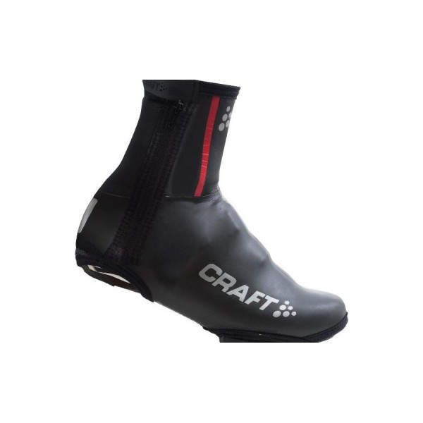 Велобахилы Craft SIBERIAN BIKE BOOTIE black/bright red