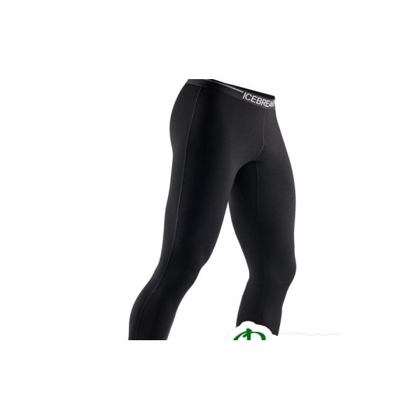 Термобелье мужское термоштаны Icebreaker OASIS LEGGINGS MEN black