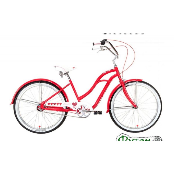 Велосипед круизер женский FELT CRUISER LUV camila pink 3 spd 26