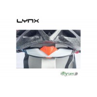 Шолом Lynx LES GETS matt black/red