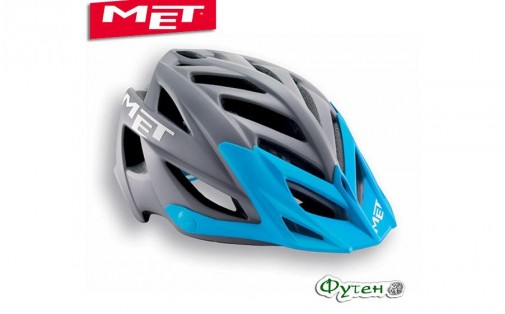 Шлем велосипедный Met TERRA matt gray/cyan