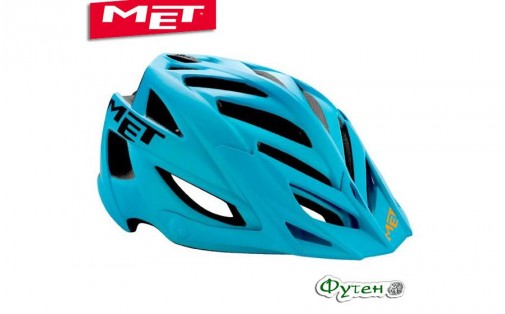 Шлем велосипедный Met TERRA matt cyan/black