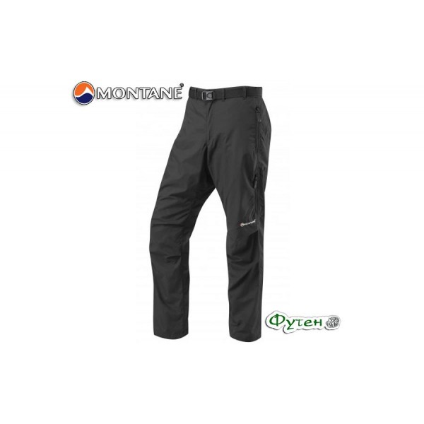 Штаны ветрозащитные Montane wind TERRA PACK PANTS black