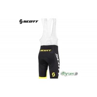 Велотрусы мужские SCOTT RC PRO +++ черный/желтый