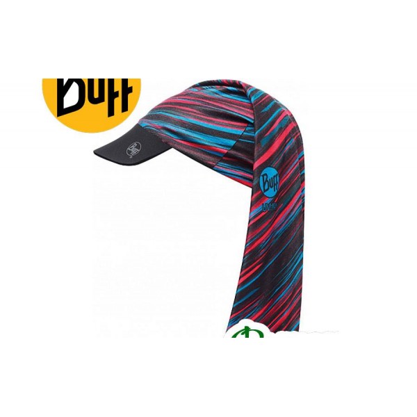 Повязка бафф кепка Buff VISOR FRACT DARK RACE