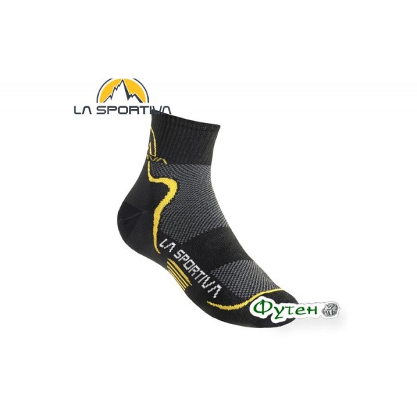 Носки La Sportiva MID DISTANCE SOCKS black/yellow