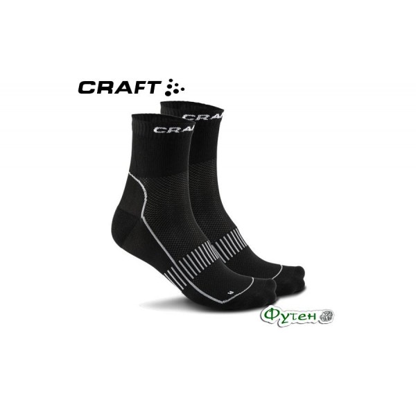 Носки unisex Craft COOL TRAINING 2-PACK SOCK black (2 пары)