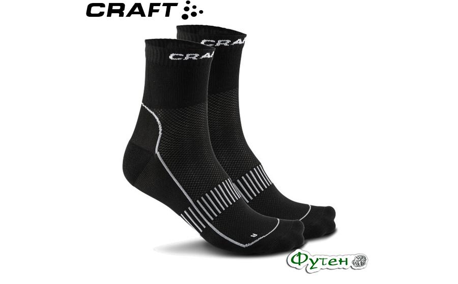 Носки unisex Craft COOL TRAINING 2-PACK SOCK black (2 пары)