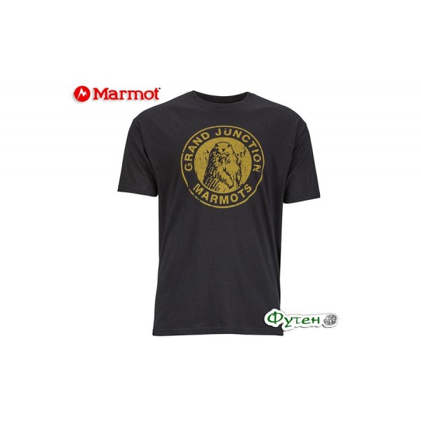 Футболка мужская Marmot GRAND JUNCTION TEE SS black