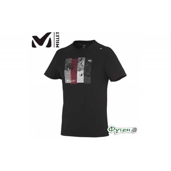 Футболка мужская Millet PROCESS TS SS black-noir 