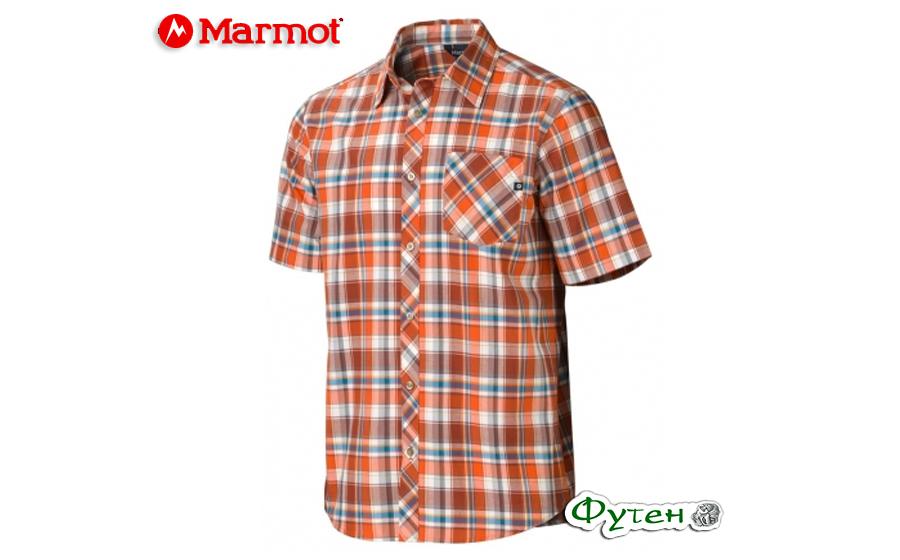 Рубашка Marmot HOMESTEAD SS rusted orange