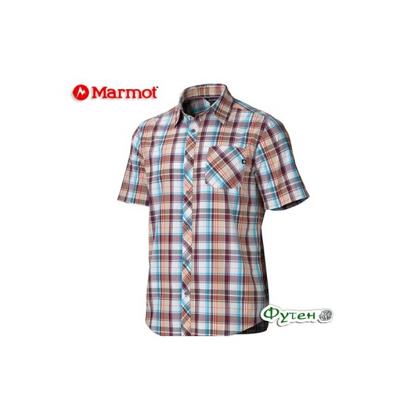 Рубашка мужская Marmot DEXTER PLAID SS port royal