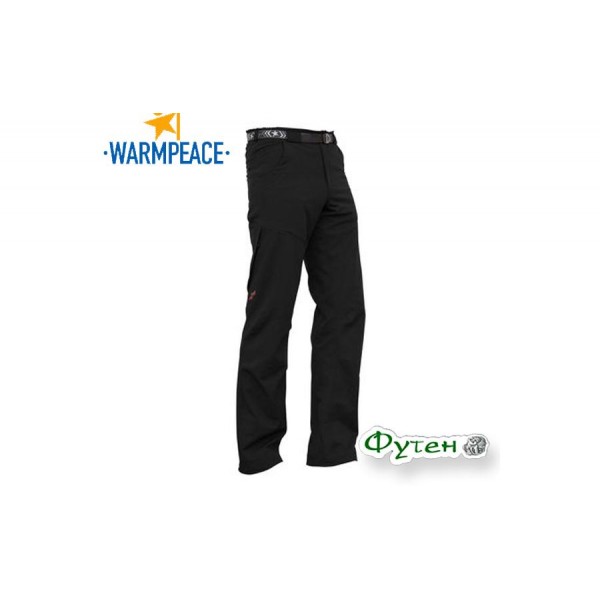 Треккинговые штаны Warmpeace TORG PANTS SHORTER black