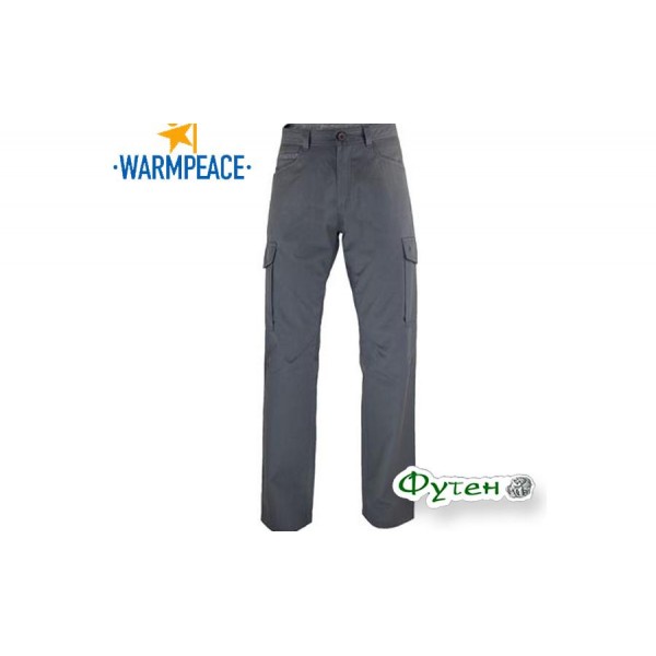 Трекінгові штани Warmpeace TRAVERS PANTS grey