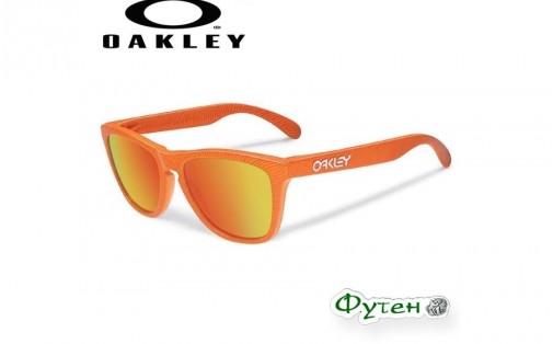 Окуляри Oakley FROGSKINS fingerprint atomic orange w/fireIr