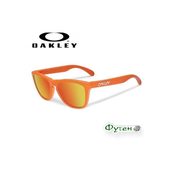 Окуляри Oakley FROGSKINS fingerprint atomic orange w/fireIr