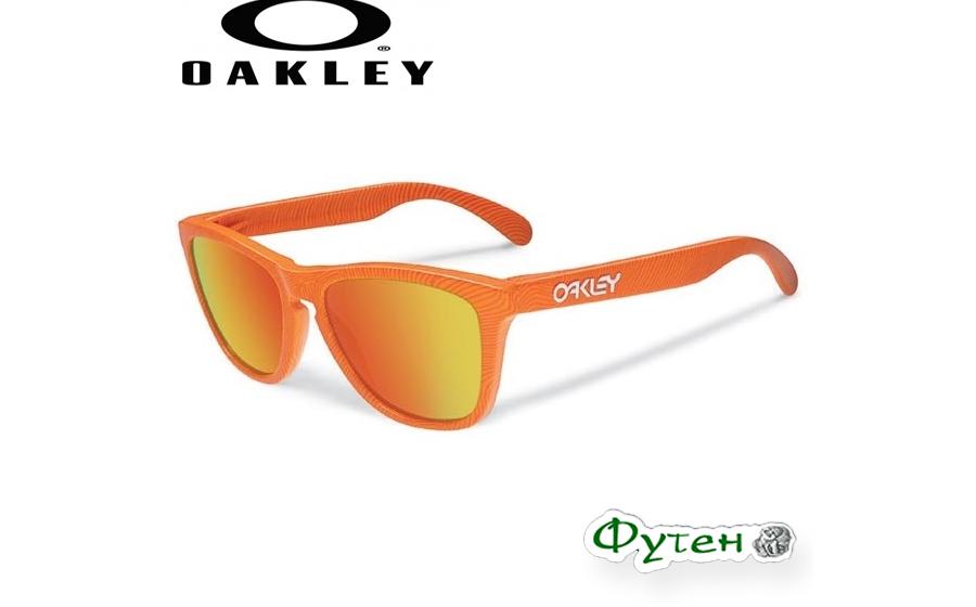 Окуляри Oakley FROGSKINS fingerprint atomic orange w/fireIr