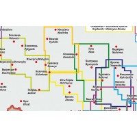 Туристическая карта Карпат Черногора третье издание