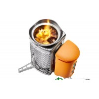 Горелка-зарядка на дровах Biolite CAMPSTOVE WITH FLEXLIGHT с фонариком