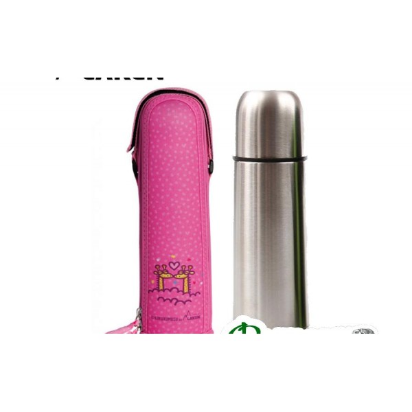 Термос Laken ST. STEEL THERMO BOTTLE Kukuxumusu 0,5 L Jirafa