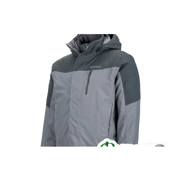 Куртка мужская 2 в 1 Marmot MemBrain BASTIONE COMPONENT JKT cinder/slate grey 