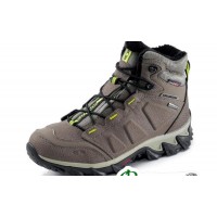 Ботинки мужские Salomon ELBRUS WP swamp/dark titanium