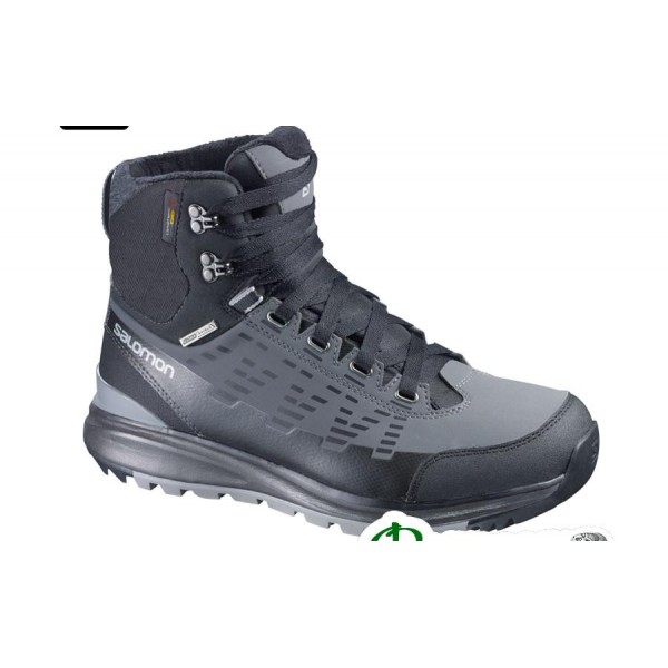 Ботинки мужские Salomon KAIPO MID CS WP black/autobahn