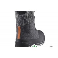 Ботинки зимние женские Salomon HIME MID black/asphalt/pewter