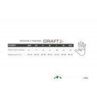 Перчатки утепленные Craft THERMAL GLOVE black