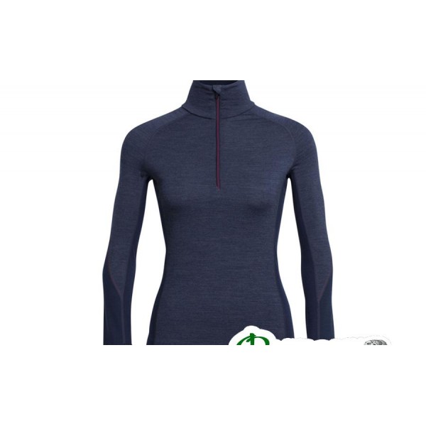 Термобілизна жіноча Icebreaker WINTER ZONE LS Half Zip WMN fathom/admiral