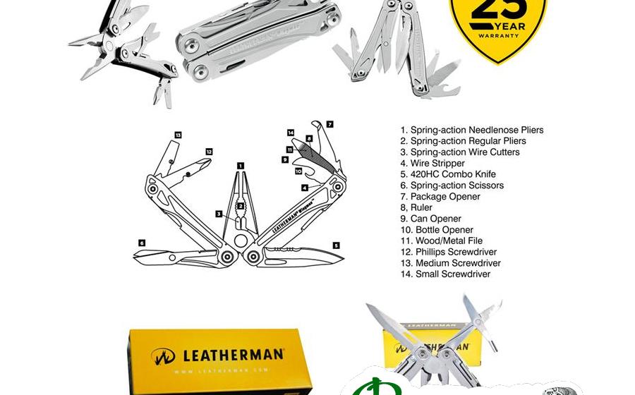 схема Leatherman Multi Tool WINGMAN